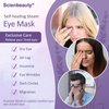 Scienbeauty Steam Eye Mask 20 Packs Lavender Heated Eye Mask Disposable Warm Eye Compress for Dry Eyes,Self Heating Moist Heated Eye Masks SPA Warm Eye Mask for Dark Circles,Puffy Eyes,Eye Fatigue