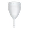 Lunette Reusable Menstrual Cup, Model 1, Clear for Light Flow, Medical Grade Silicone