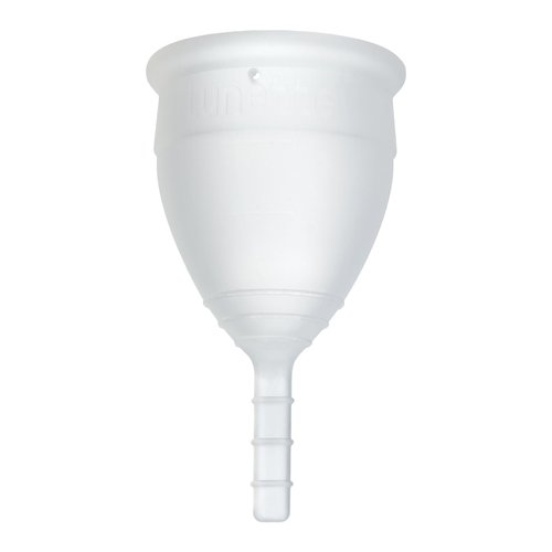 Lunette Reusable Menstrual Cup, Model 1, Clear for Light Flow, Medical Grade Silicone