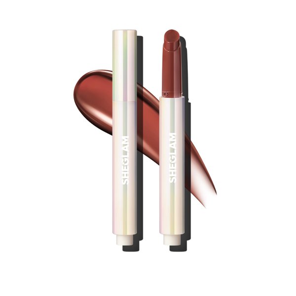 SHEGLAM PoutPerfect Moisturizing Solid Lip Gloss Non Sticky Lipstick with Coconut Oil - Sepia Kiss