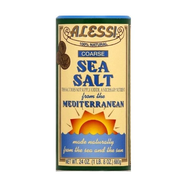 Alessi Natural Mediterranean Coarse Sea Salt