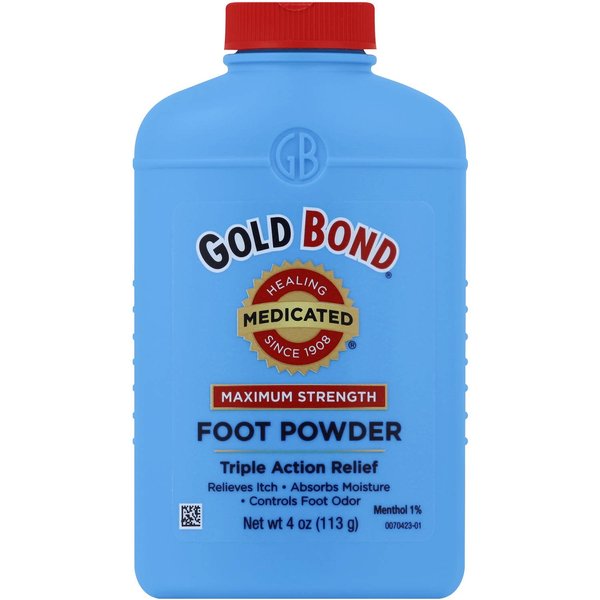 Gold Bond Medicated Foot Powd, 4 Ounce