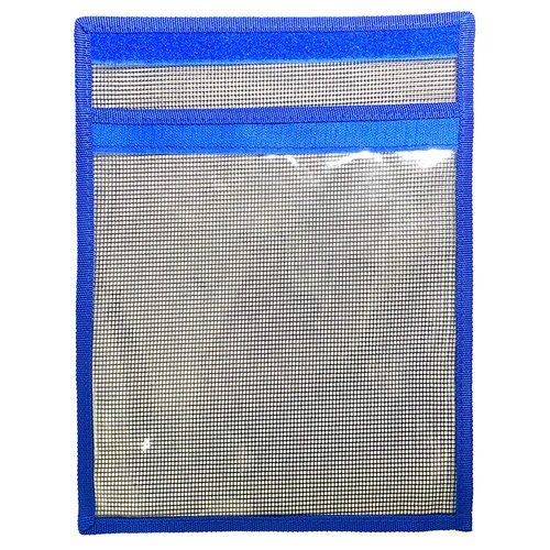 Single Pouch Trolling Lure Bag - 12" X 9" - Blue - 5 Pcs