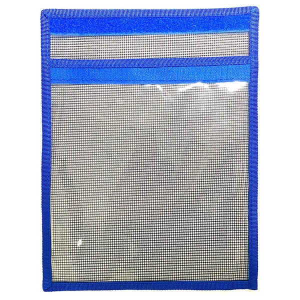 Single Pouch Trolling Lure Bag - 12" X 9" - Blue - 5 Pcs