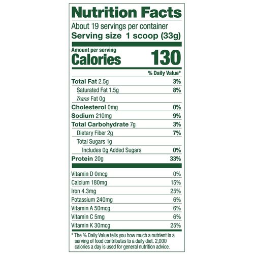 Vega Protein and Greens Protein Powder, Chocolate - 20g Plant Based Protein Plus Veggies, Vegan, Non GMO, Pea Protein for Women and Men, 1.4 lbs (Packaging May Vary)