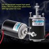 DC Motor DC High Speed Motor 30W High Speed CW/CCW Permanent Magnet DC Motor Brushed DC Motor Mini Electric Motor for DIY Generator(12V 3500rpm)
