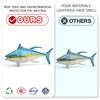 Sea Animal Model Ocean Creatures Playsets 22 PCS Mini Shark Whale Tuna Swordfish Sailfish Sardine Dolphin Manatee Sea Lion Walrus Action Figure Toys Party Gifts for Boys Girls Kids