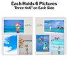 Dunwell Photo Album Refill Pages - (4x6 Mixed Format, 100 Pack) for 600 Photos, 3-Ring Binder Photo Pockets, Each Photo Page Holds Six 4 x 6 Pictures, Postcard Sleeves, Archival Photo Sleeves 4x6