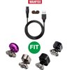 WAHFOX Head Shaver Charger Cord USB Cable for Pitbull Skull Shaver (USB Charger)