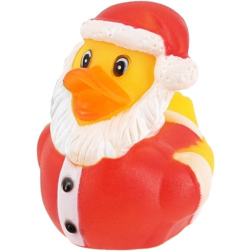 The Dreidel Company Christmas Holiday Rubber Duck Toy Duckies for Kids, Bath Birthday Gifts Baby Showers Summer Beach and Pool Activity, 2" (12-Pack)