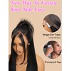 UNICE Silk Straight Pre Everything Frontal Wig 13x4 Ear to Ear Pre Cut Lace Front Wigs Human Hair Bleached Invisible Knots Put on and Go Glueless Wig Human Hair Pre Plucked 18 inch