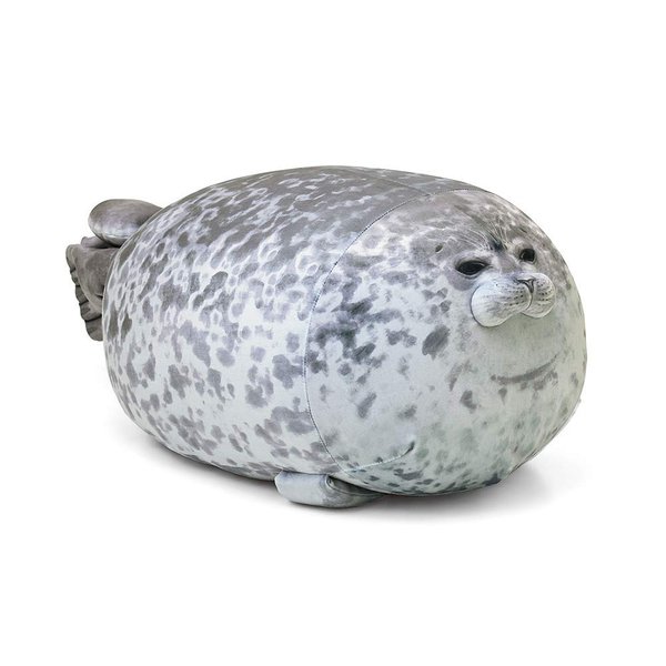 Valentines Stuffed Animal, Minimin Seal Pillow, Kawaii Chubby Blob Seal Plush Pillow Stuffed Cotton Plushies Animal Toy Cute Ocean Pillow (Small)
