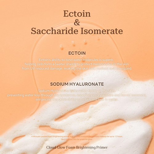 SWETIYOU Cloud Glow Priming Foam Brightening Primer, 40 mL, Pore Smoothing Primer, Foaming Face Primer for Skin Flawless and Glowing, Long Lasting Makeup's Staying, for All Skin Tones