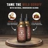 Viking Revolution Sandalwood Beard Oil for Men - Natural Mens Beard Oil with Argan Oil and Jojoba Oil - Beard Softener, Strengthens and Moisturizes - Beard Conditioner for Men (Sandalwood, 2 Pack)
