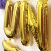 Bingo Night Balloon Banner,Game Time Cards Winning Ball Photography Background Cake Table Banner Decorations Party Supplies,16 inch,Gold