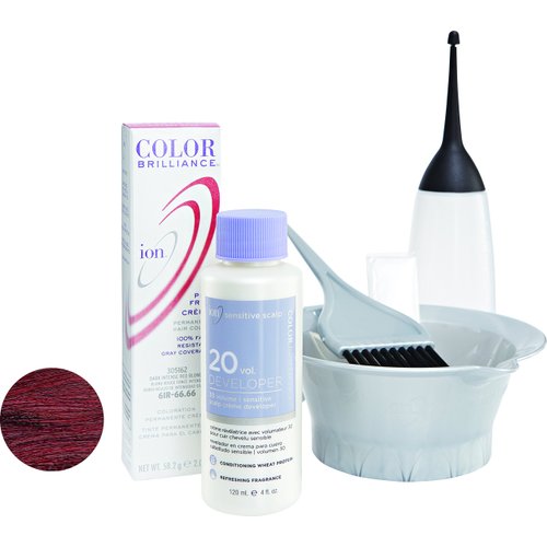 Ion Permanent Creme Hair Color - Intense Red Blonde 6IR