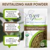 Davis Finest Bhringraj Powder 250g, 100% Pure Natural Ayurvedic Hair Mask Prevents Hair Loss, Hair Fall, Split Ends, Damaged Thinning Hair, Promotes Hair Growth, Beautiful Shine Hair