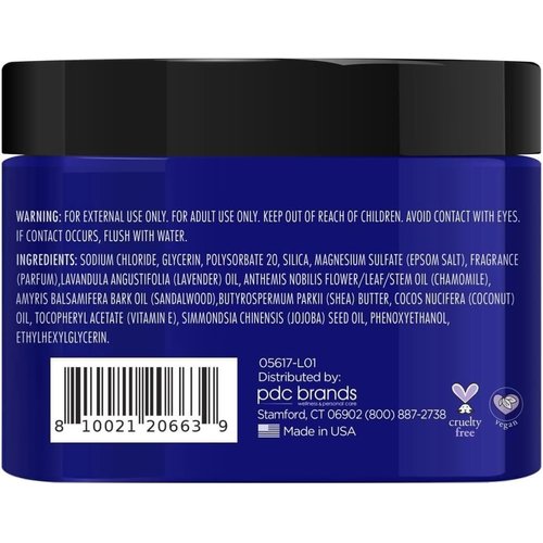 Dr Teal's Aromatherapy Sleep Body Scrub with Lavender and Chamomile, 16 oz.