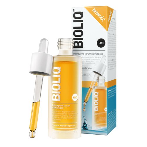 Bioliq PRO Intensive Moisturizing Serum - Face Serum to Achieve Radiant, Hydrated Skin, Water-Boosting Technology Hydrating Face Moisturizer, Hyaluronic Acid Serum, Hydrating Serum for All Skin Tone