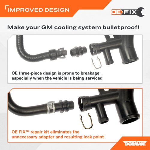 Dorman 626-609 Engine Heater Hose Assembly Compatible with Select Chevrolet Models (OE FIX)