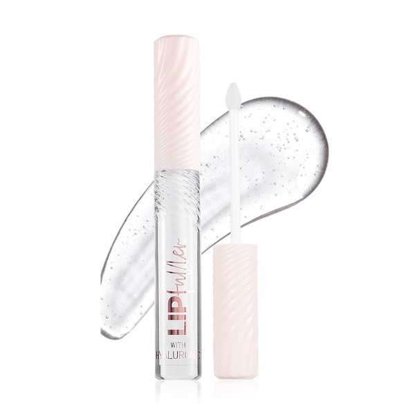 DLZZRS Clear Lip Gloss Oil, Hyaluronic Acid Lip Gloss Moisturizing Hydrating Lip Gloss Mirror Lip Glaze Oil Natural Plumper Plumping Lip Gloss Sheer Lip Gloss ​Vegan Tinted Lip Gloss(01#)