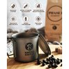 Kimera Koffee Dark Roast - Organic Ground Coffee Infused with Essential Brain Vitamins Ground (12oz)