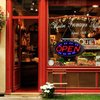 LED Open Sign, AGPTEK 19x10inch LED Business Open Sign Advertisement Board Electric Display Sign, Two Modes Flashing & Steady Light, for Business, Walls, Window, Shop, bar, Hotel,with Open/Close Sign
