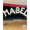 Cream White Letter I Balloons, 40 Inch Giant Letter Balloons I Foil Mylar Helium White Letter Balloons for Birthday Party Supplies Anniversary Event Celebration Decorations Alphabet White I
