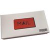 Mailbox flags for brick mailboxes | Mailbox flag replacement kit | Mailbox Red flag | Mailbox alert flag | Mailbox Red Flag Replacement | 3.9 x 2 x 0.5 inches