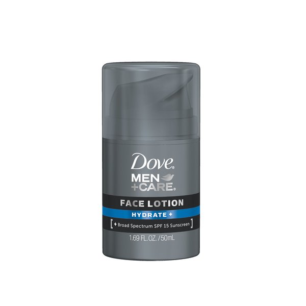 Dove Men+Care Face Lotion, Hydrate Plus 1.69 Ounce