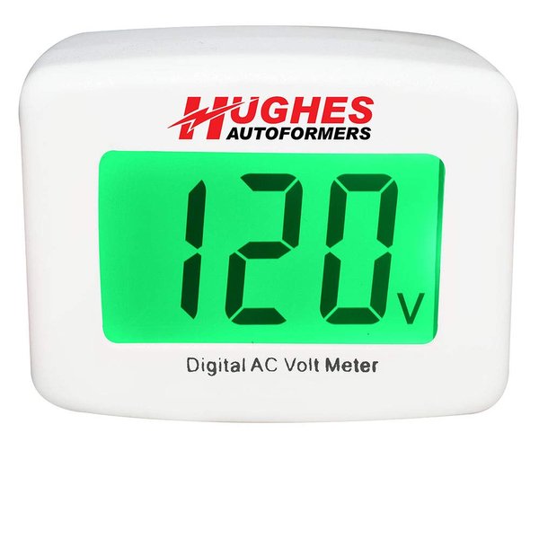 Power Watchdog Hughes Autoformers Dual Color DVM, LED Digital Voltmeter