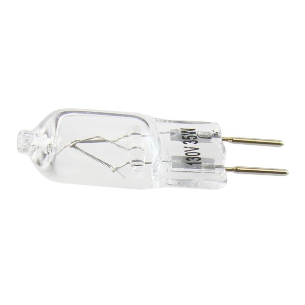 Higuchi JCD6009-35 Watt Bi-Pin Halogen Light Bulb, GY6.35 Base, 120-130 Volt