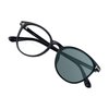 VisionGlobal Bifocal Reading Glasses Photochromic Dark Gray Sunglasses, Classic Retro Oval Eyewear Reduce Fatigue (Up+0.00/Down+1.75)