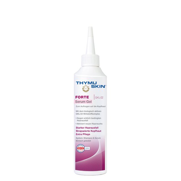 Thymuskin Forte Serum Gel - Hair Serum, Advanced Solution for Thinning Hair, Women's Hair Loss - Step 2 (200ml)