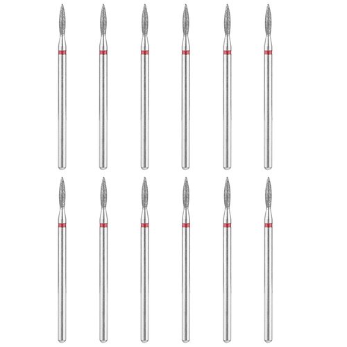 12Pcs Cuticle Nail Drill Bits Advanced Safety Nails Bits Professional Manicure Drill File Bit Mini Universal Nail Bit Kit for Pedicure Gel Polishing Fast Remove Acrylic Powder Electric Efile
