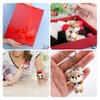 Needle Felting Kit for Beginners, Needle Felting Starter Kit with 6 Pcs Colorful Needle Felting Needles and Instructions, Wool Felting Supplies for Christmas, Children's Day, Other Festival and Crafts
