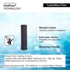 VTX-03R Refill Shower Filter Cartridges for VitaMax Combo SUF-300VTX, 1 CarboMax & 3 Vitamin C filters
