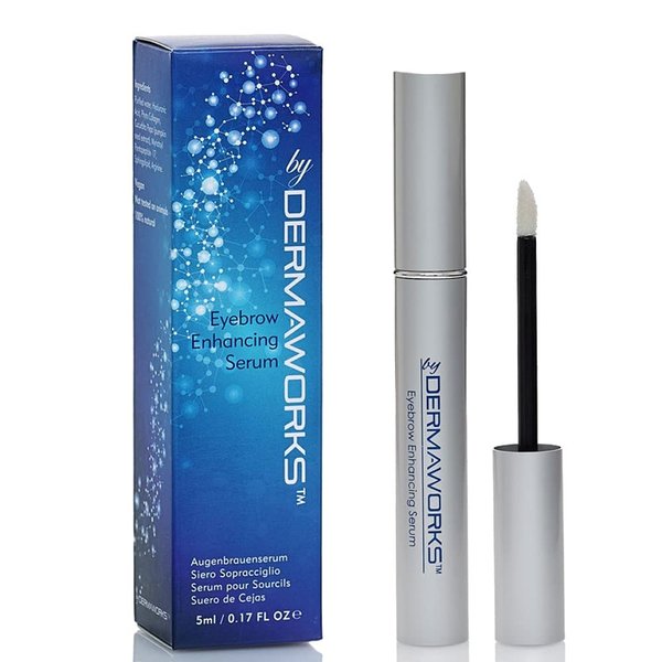 Advanced Eyebrow Growth Serum – Eye Brow Serum to Grow Thicker Brows – Rapid Growth Enhancing Stimulator & Conditioner - Grow Your Eyebrows – Activador de Cejas by DERMAWORKS Skincare & Beauty