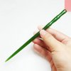 KALLORY Chinese Hair Stick, Ancient Jade Hair Pin Traditional Hair Chopstick Hair Ornament for Women Girls