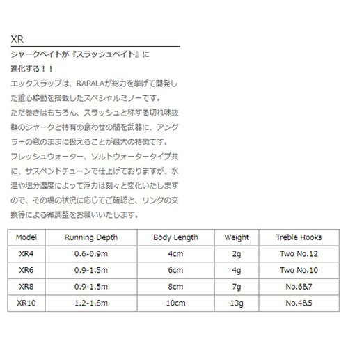 Rapala X-Rap Jerkbait 10 Fishing lure (Silver , Size- 4)