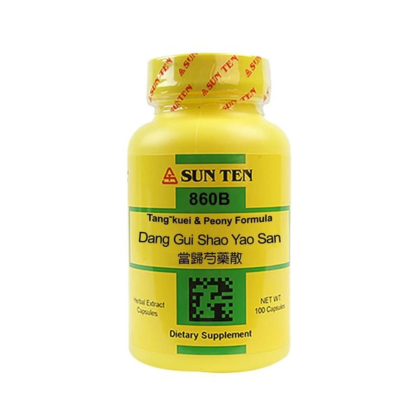 Sun Ten - Tang-kuei & Peony Formula Capsules/Dang GUI Shao Yao San/當歸芍藥散