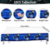 Video Game Party Decorations, Disposable 7” and 9” Plates and Napkins, Tablecloth Video Game Party Set, Gaming Birthday Party Supplies for Boys Gamers, 61 PCS