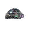 Generic Abalone sea shell effect purple pink green gold hair claw clamp clip