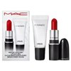MAC Cosmetics Limited Edition Winter's Kiss Mini Lip Duo - RED - Mini Retro Matte Lipstick Ruby Woo and Mini Lipglass Clear
