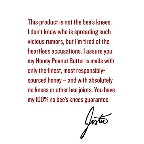 Justin's Peanut Butter Honey Jar, 16 Oz