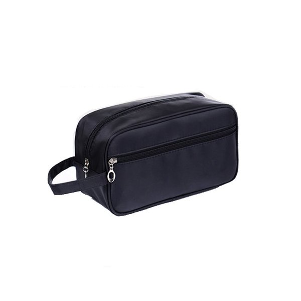 Tumecos Toiletry Dopp Kit Travel Electronics Organizer Shaving Accessories Bag with Carry Handle Black