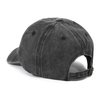ZLYC Embroidered Cotton Baseball Cap Adjustable Strapback Hat (Shark Grey)