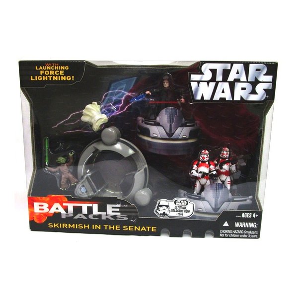 Star Wars Saga 06 Action Figure Battle Pack Skirmish in the Senate