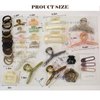 80PCS Hair Accessories For Thick Medium Thin Curly Hair,Elastic Hair Ties,Hair Clips Claw,Mini Square Claw Clips，No Damage For Your Hair
