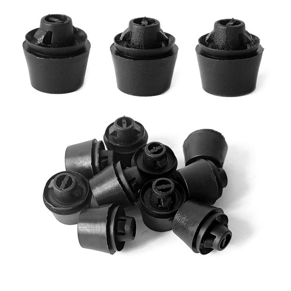 10PCS Trunk Lid Bumper Hood Clip, Compatible with Toyota and Lexus OE 90541-09117